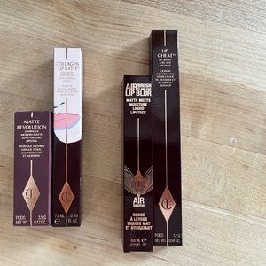 ✨NEW & UNUSED ✨ Charlotte Tilbury lip bundle 💋